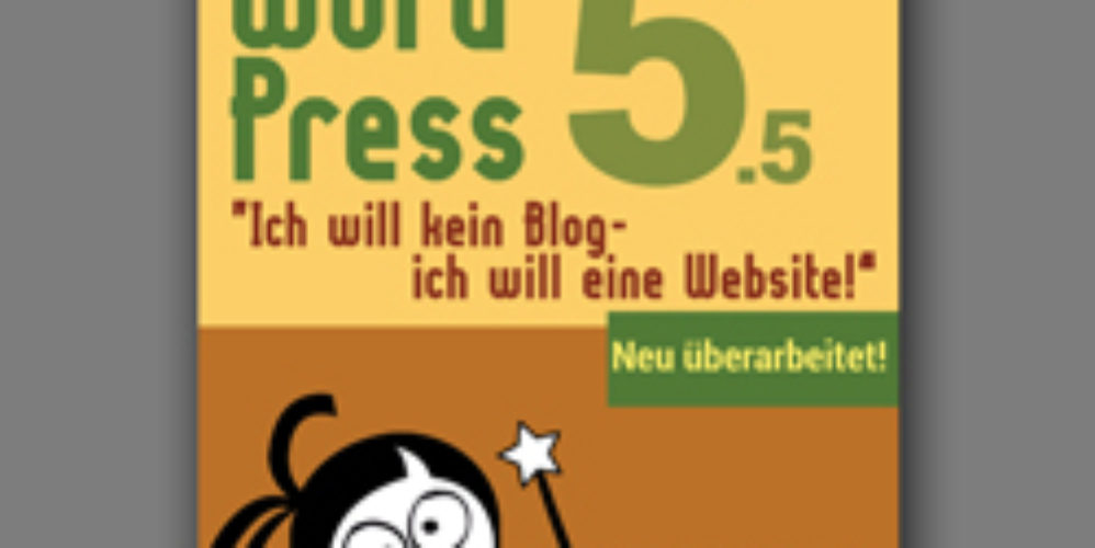 Cover "Die 5-Seiten-Homepage mit WordPress