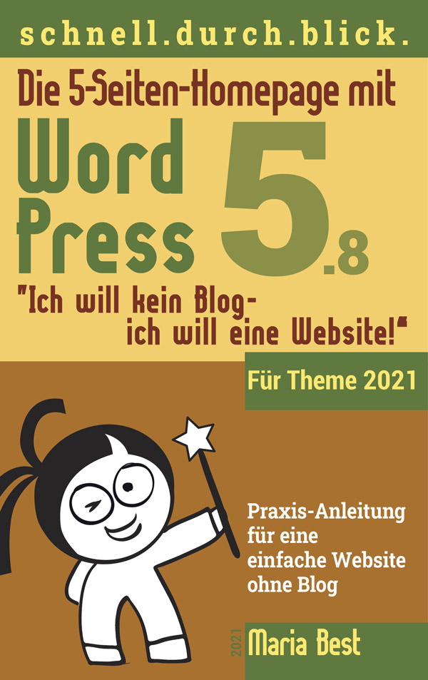WordPress-Ratgeber: Die 5-Seiten-Homepage mit WordPress