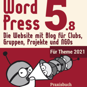 Cover "Ihre Vereins-Homepage mit WordPress"