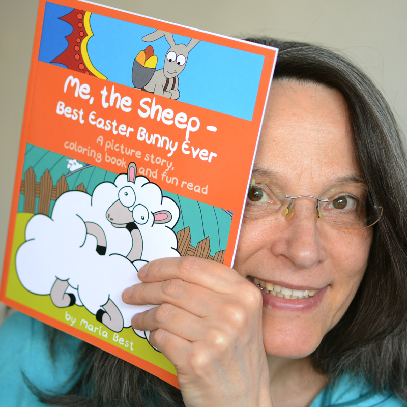 Maria Best with "Me, the Sheep" - Book 1