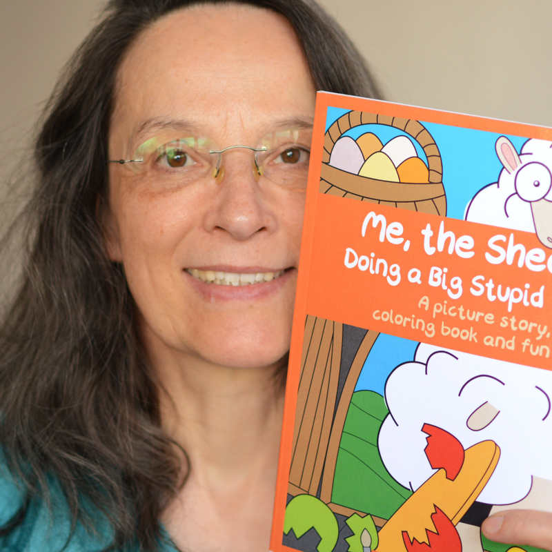 Maria Best with "Me, the Sheep" -Book 2