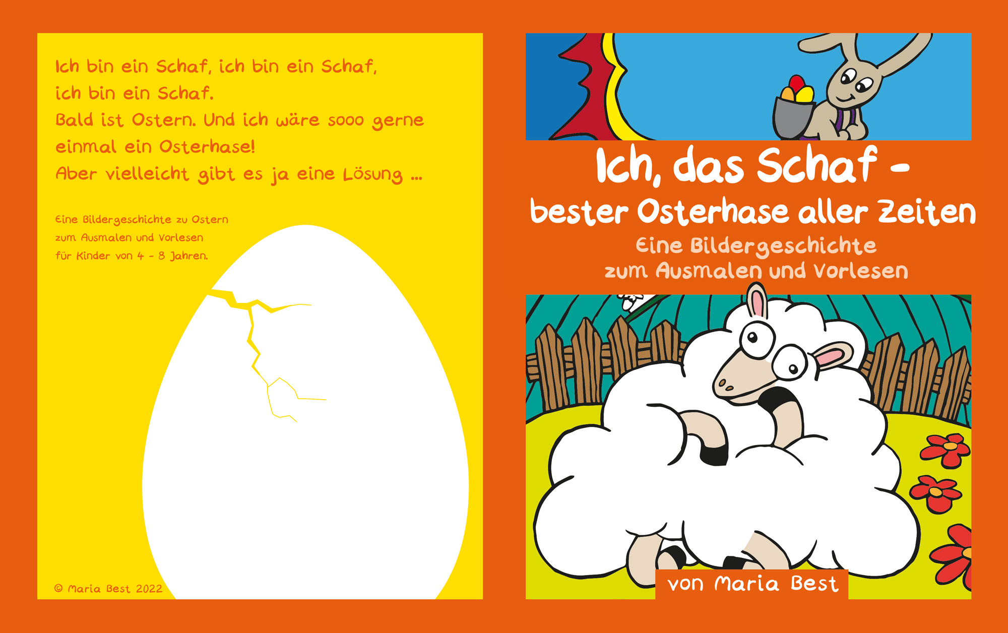 Cover von "Ich, das Schaf - bester Osterhase aller Zeiten"