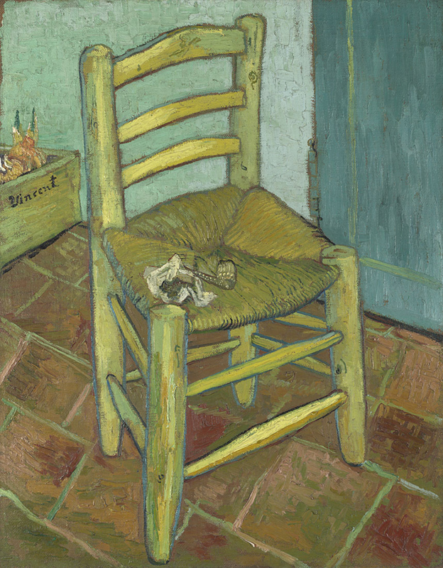 Stuhl, Vincent Van Gogh, 1888, The National Gallery, London.