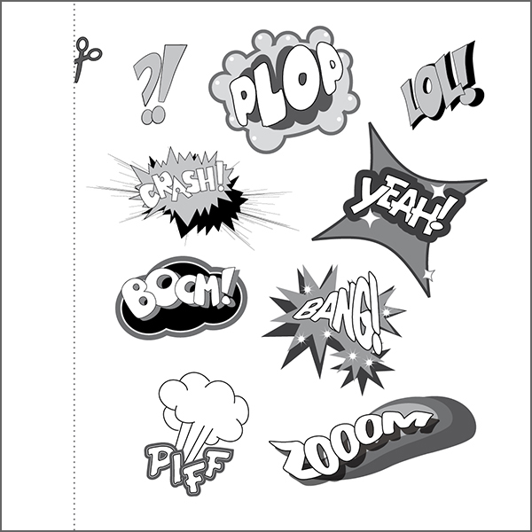 Innenseite mit Soundwords