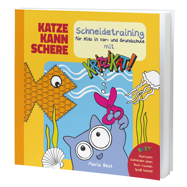 Cover Buch "Katze kann Schere - Schneidetraining"