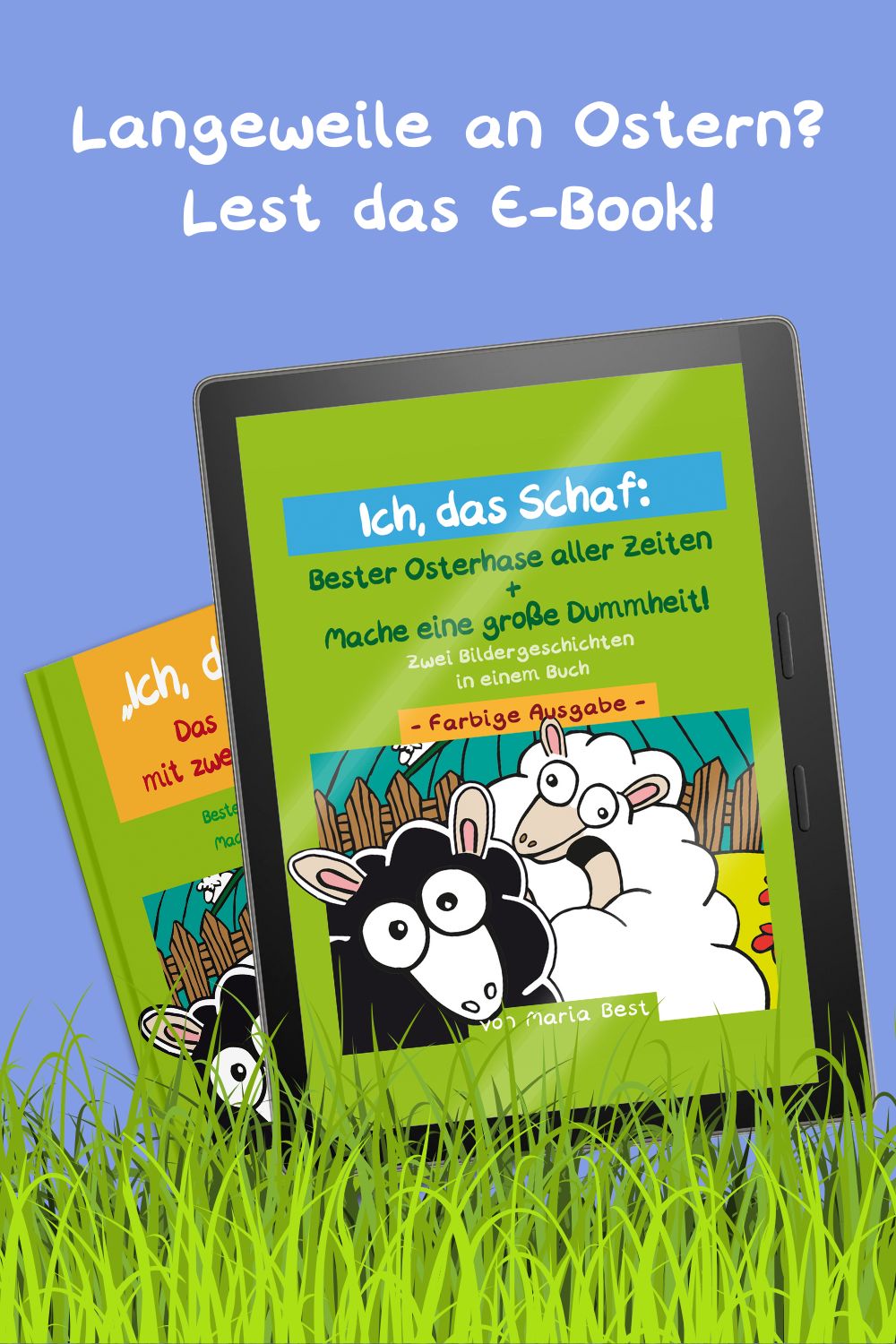 „Ich, das Schaf“ – Das große Malbuch