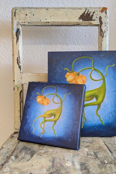 "FLORA ALLEGRA" - Edition und Original der Serie "Flora"